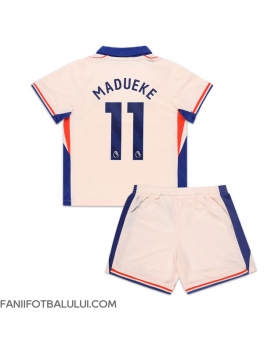 Chelsea Noni Madueke #11 Echipament de Fotbal Replică 2024-25 Copii Deplasare (+ Șorturi)